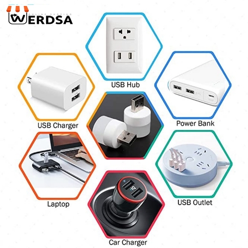 چراغ قوه مدل USB LED LAMP