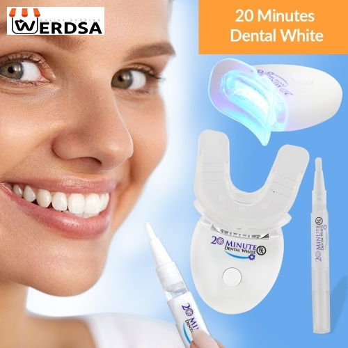 دستگاه سفید کننده و براق کننده دندان 20minute dental white

+
پودر زغال سفید کننده ی دندان میراکل