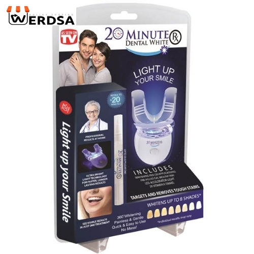 قیمت دستگاه سفید کننده و براق کننده دندان 20minute dental white

+
پودر زغال سفید کننده ی دندان میراکل