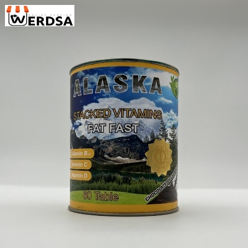 قرص آلاسکا چاقی Alaska 60 تایی کانادایی مناسب افزایش وزن