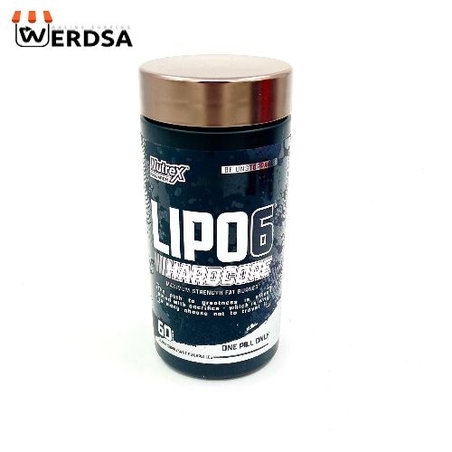 لیپو 6 هاردکور 60 عددی اصلی LIPO 6 nutrex