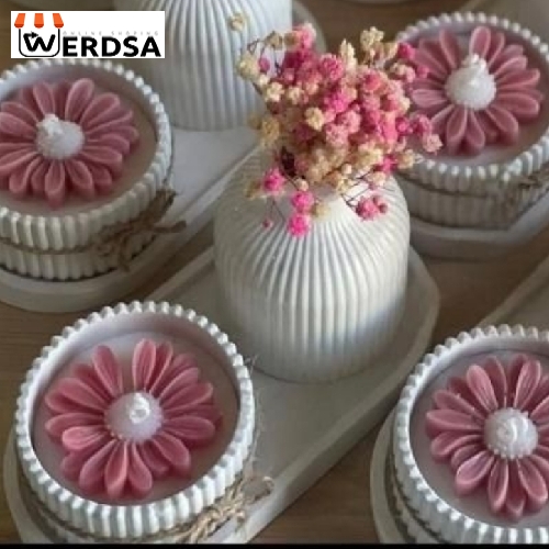 ست سنگ مصنوعی گلدان مراکشی و شات شمع