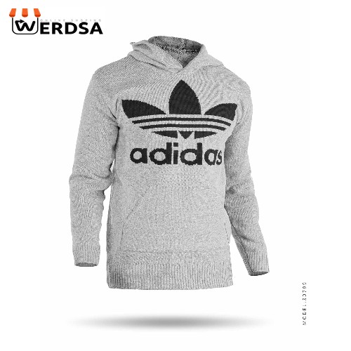 هودی بافت مردانه کلاه دار Adidas مدل 30799