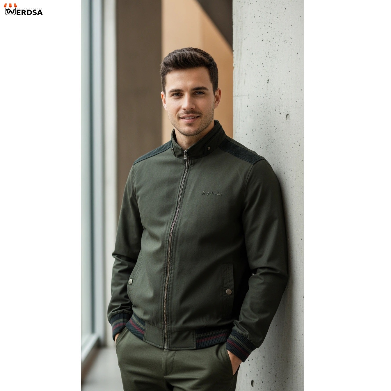 بهترین  کاپشن دو رو کتان برند جیپ چاریوت اورجینال 50 درصد تخفیف