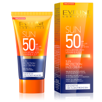 کرم ضد آفتاب spf 50 پوست حساس اولاین (نارنجی آبی)