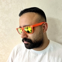 عینک آفتابی شیشه نارنجی براق کد 1402