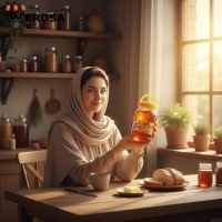 عسل گشنیز 500 گرمی خام